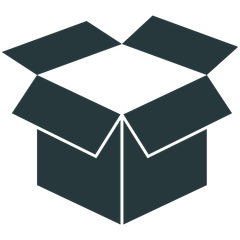 carton emballage ouvert puzzle zebresque vert