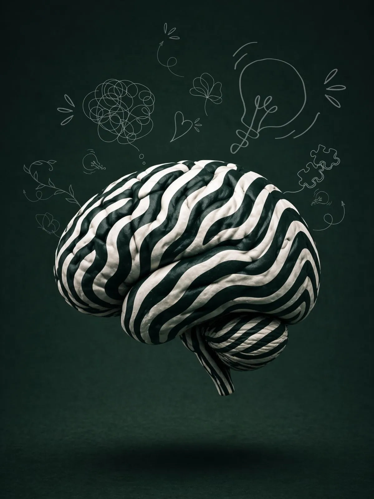 cerveau atypique et qui pense tout le temps, aimant les puzzles et aux couleurs de la marque française de puzzles pour adultes zebresque